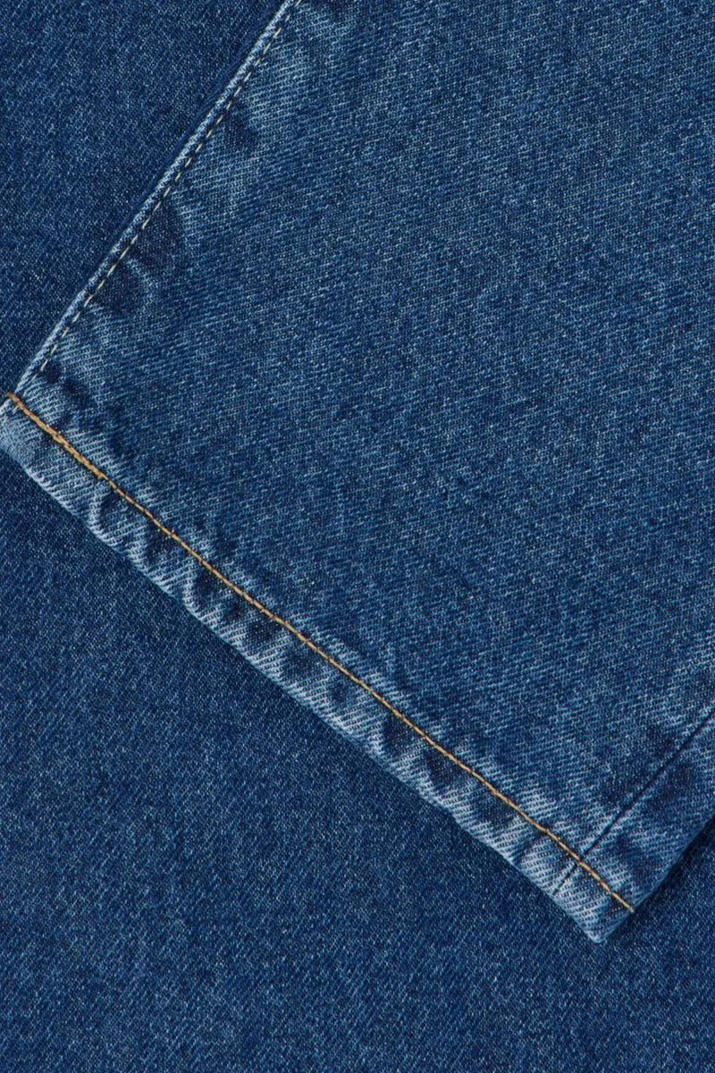 Edwin Regular Tapered Kaihara Pure Indigo Openend Denim (Blue-Mid Used)