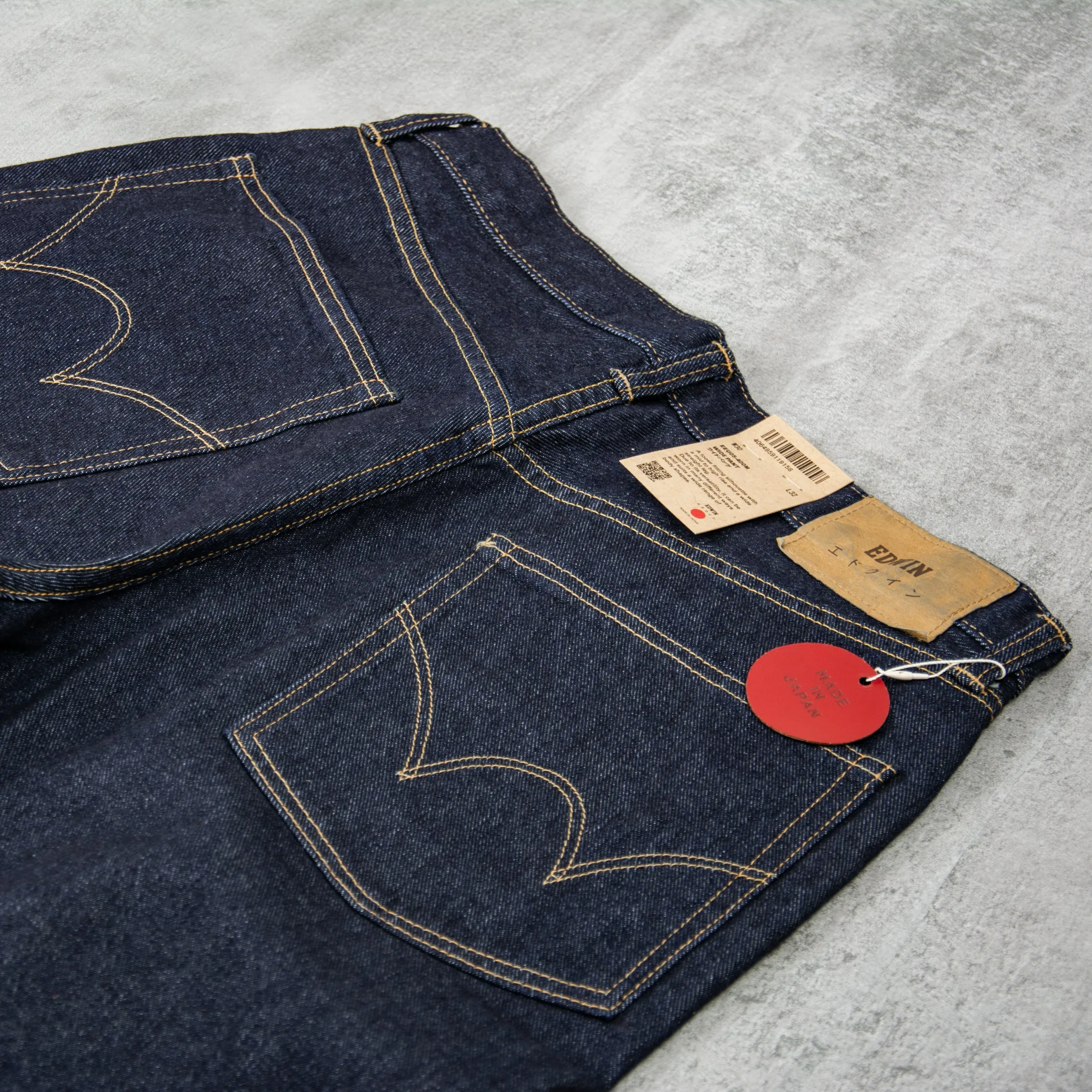 Edwin Wide Pant Kaihara / Yoshiko - Blue Rinsed