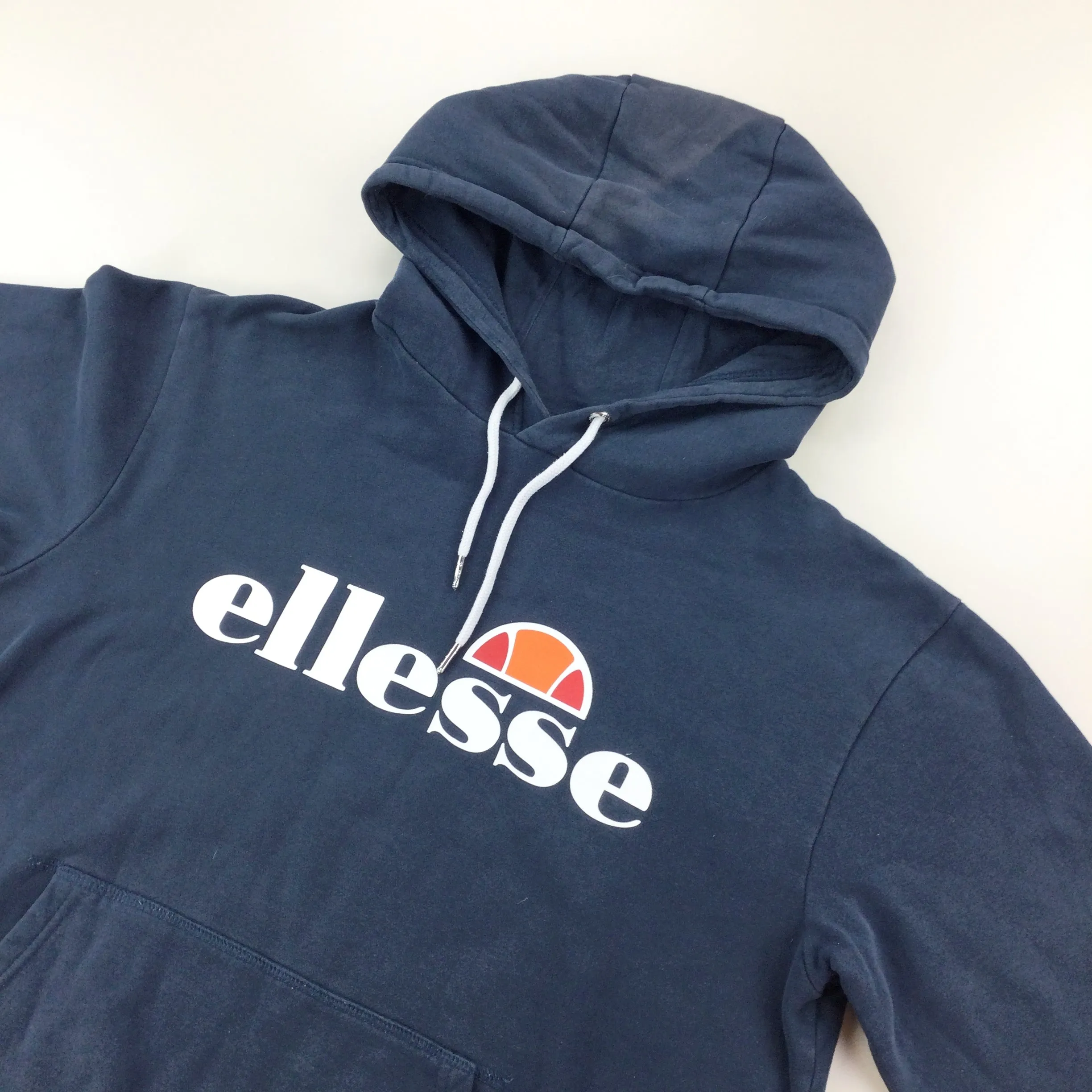 Ellesse Spellout Hoodie - Large