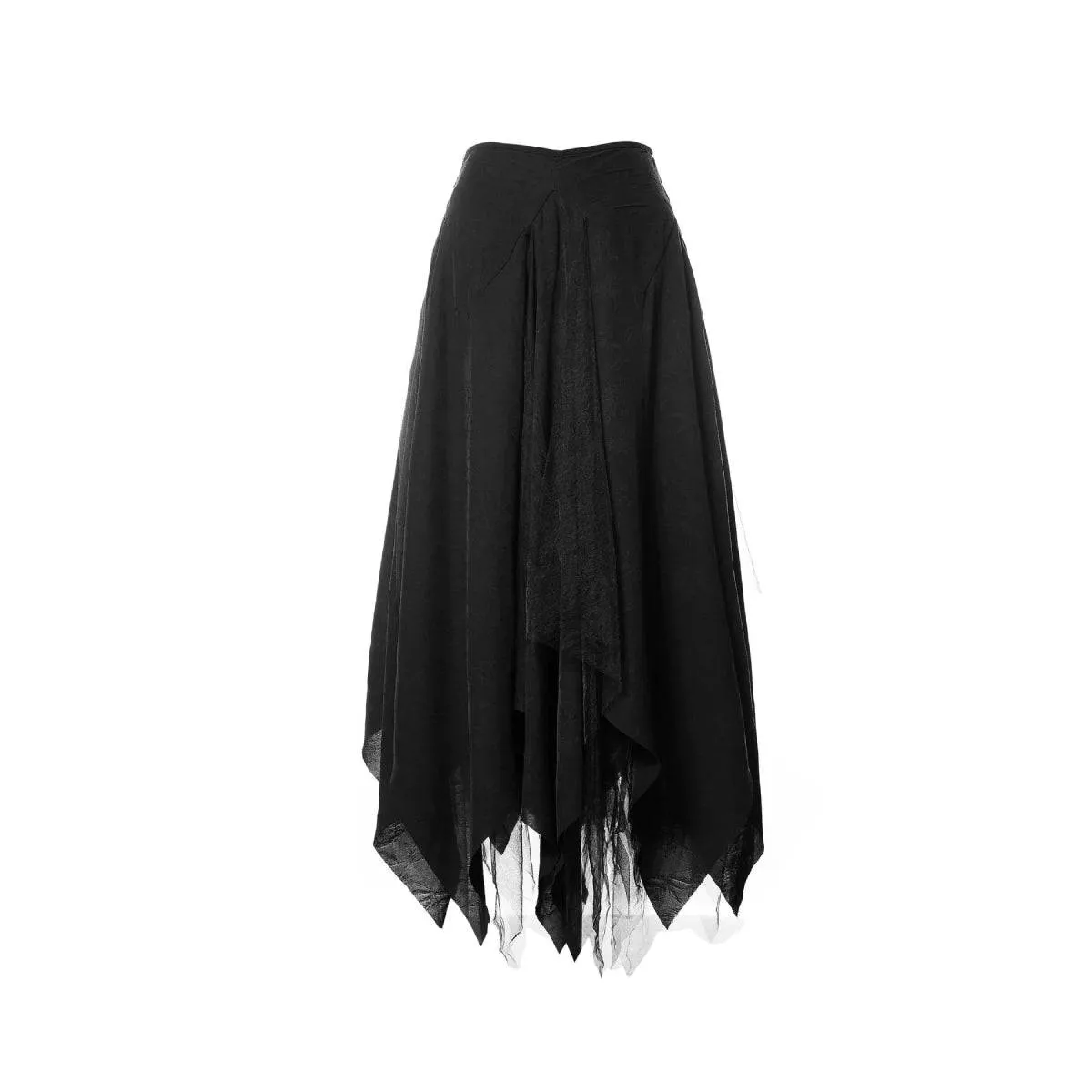 Elywood Layered Sarees Skirt Black