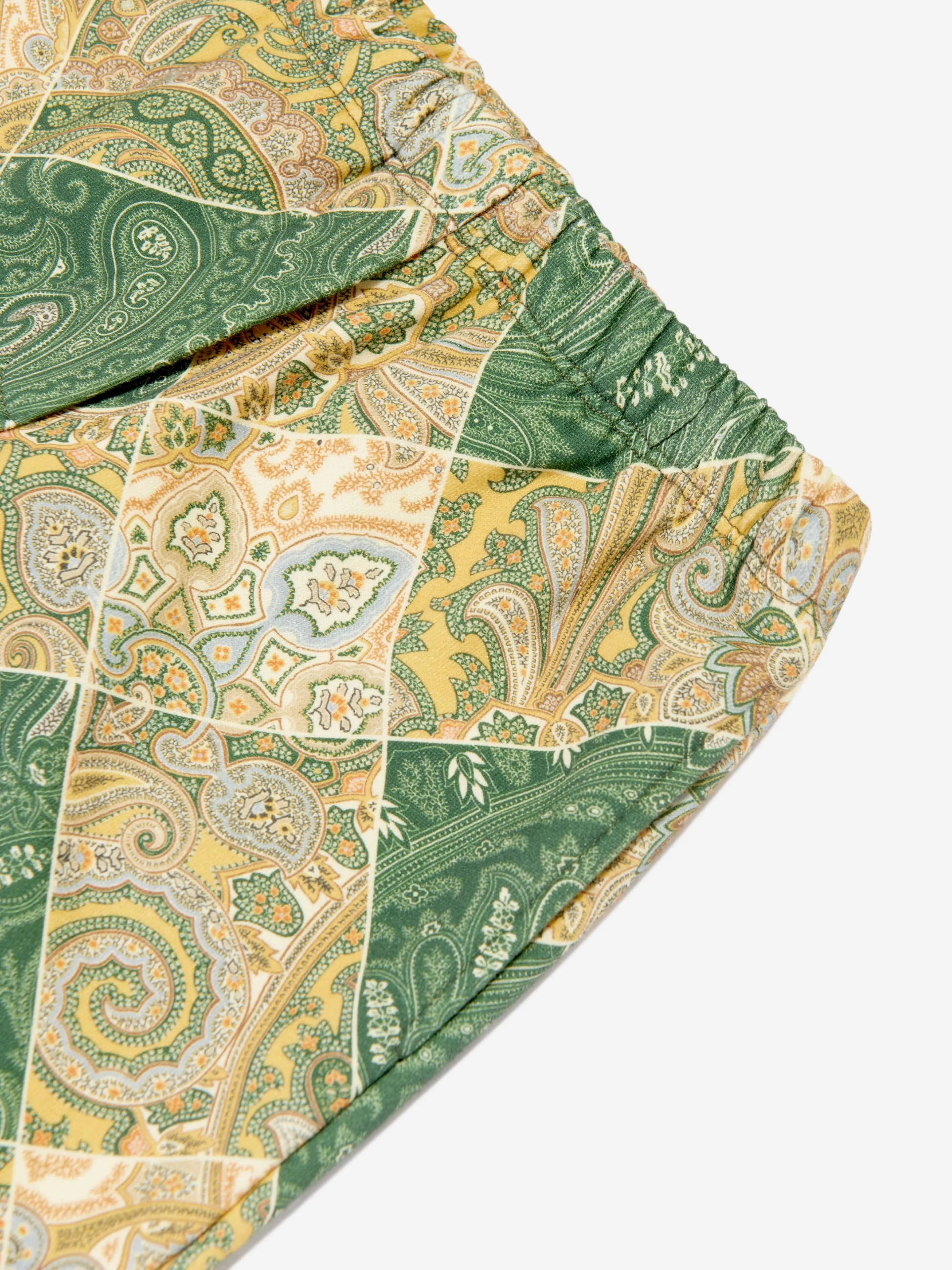 Etro Boys Paisley Joggers in Green