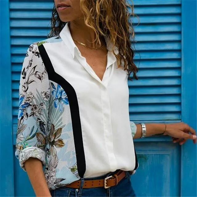 fashion Leisure Blouse Shirt Casual Tops