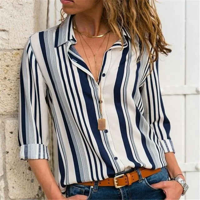 fashion Leisure Blouse Shirt Casual Tops