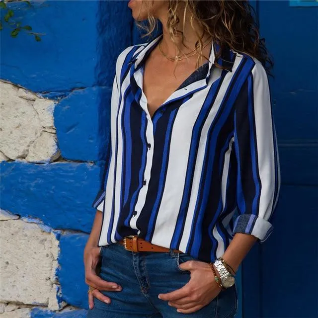 fashion Leisure Blouse Shirt Casual Tops