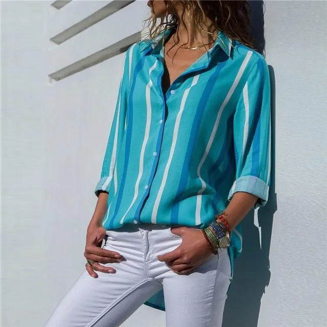 fashion Leisure Blouse Shirt Casual Tops