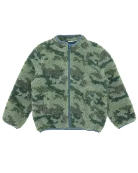 Feather 4 Arrow boys camo fleece jacket