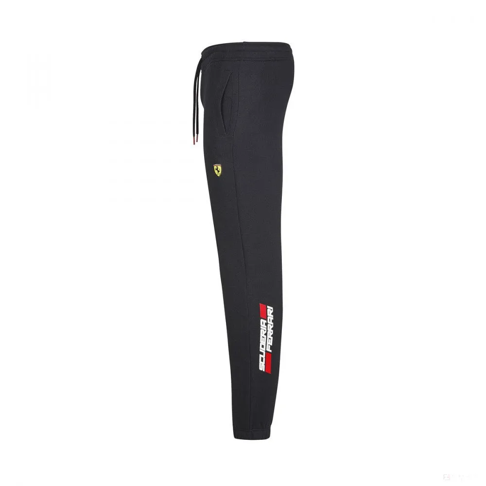 Ferrari Pants, Track, Black, 2019