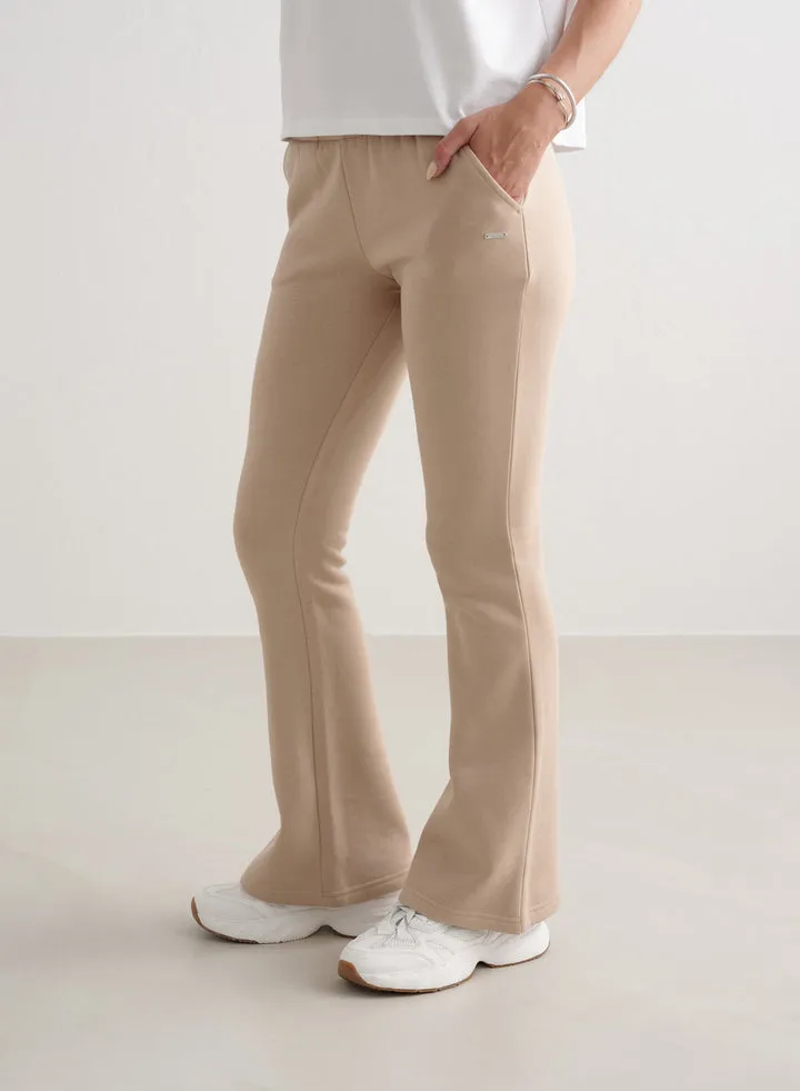 Flare Sweatpant | Beige