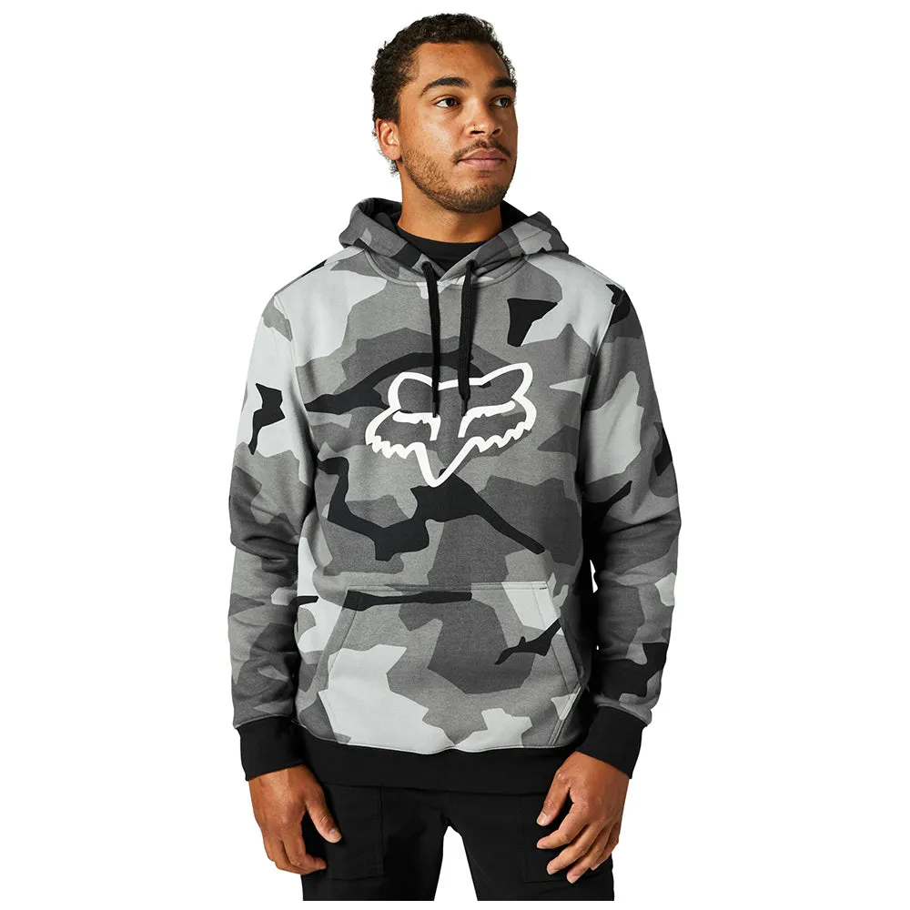 FOX LEGACY FOXHEAD CAMO PULLOVER FLEECE HOODY [BLACK CAMO]