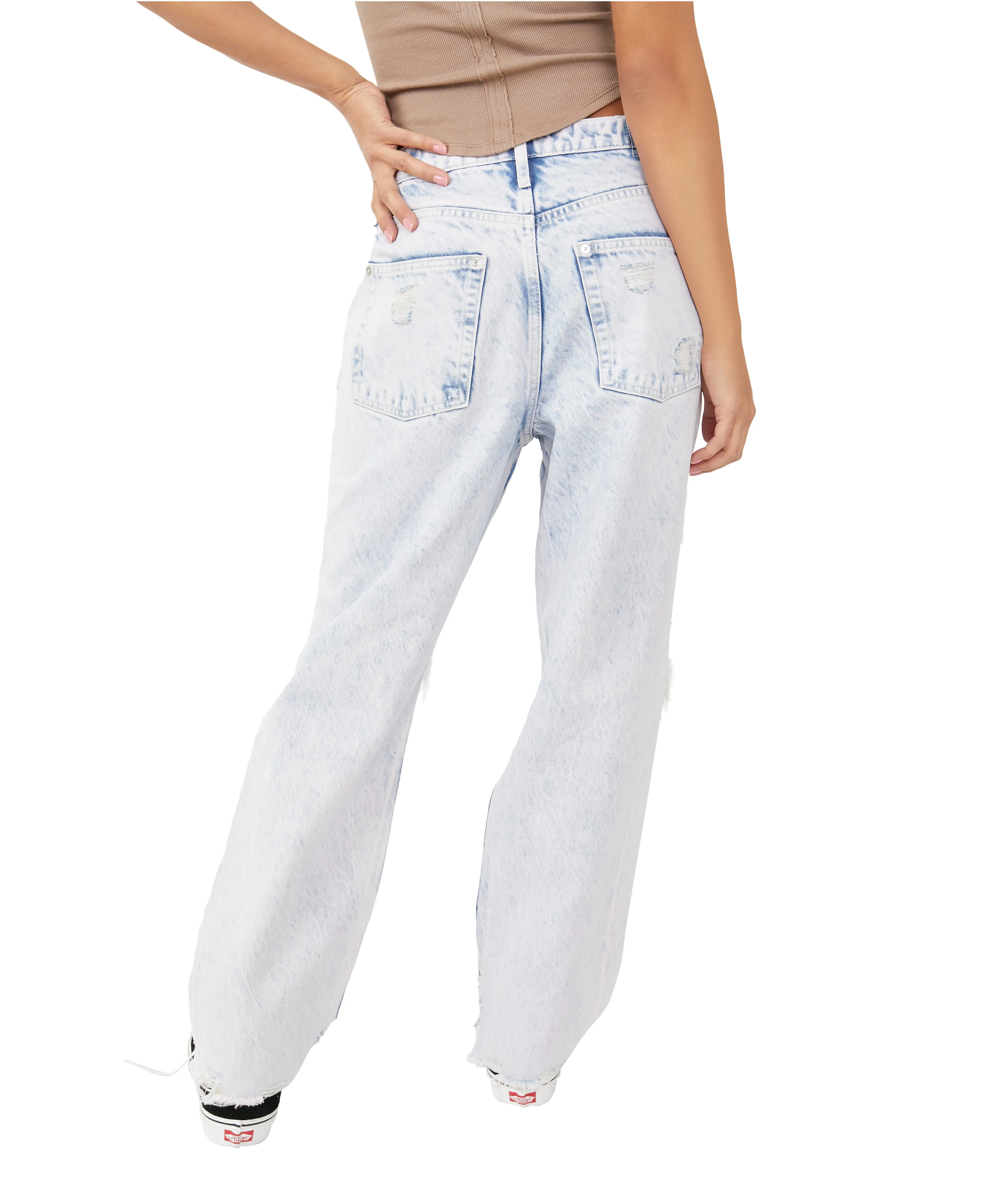 Free People Tapered Baggy Boyfriend Jean