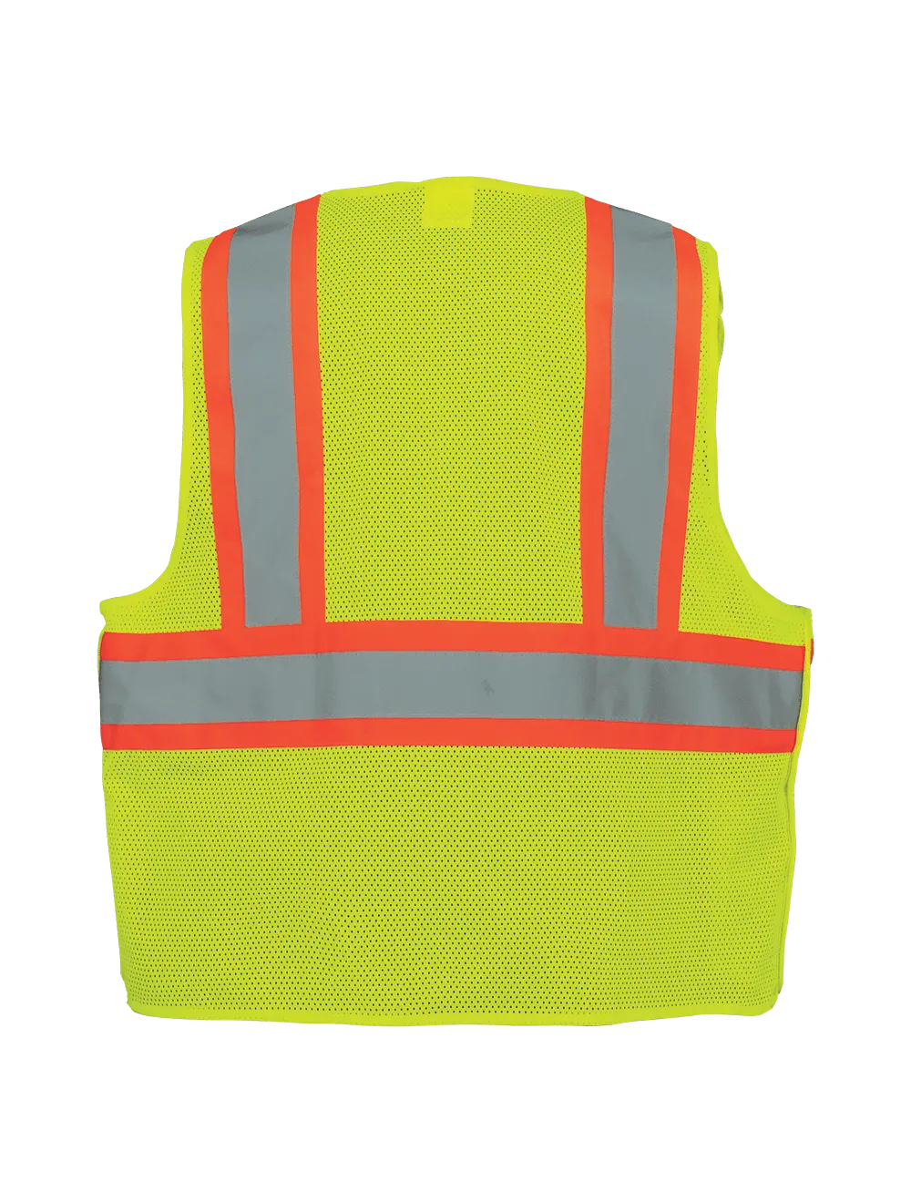 FrogWear® HV High-Visibility Polyester Breakaway Safety Vest - GLO-002BA