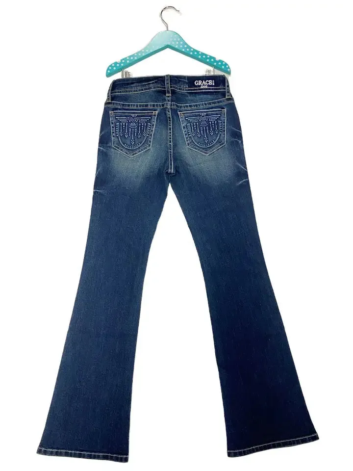 Grace in LA Jeans ~ Tribal Quetzal