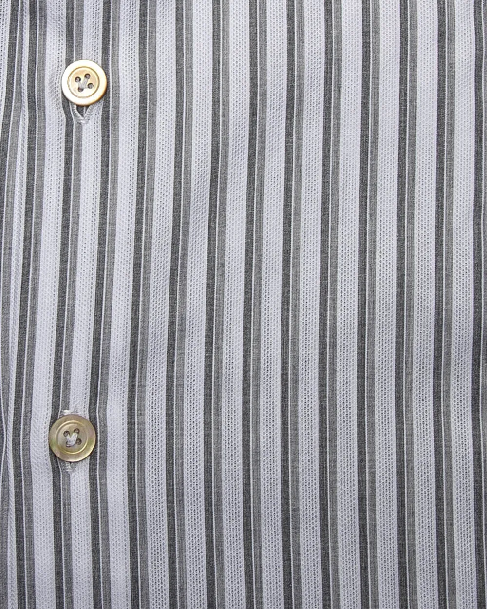 Grey Striped Dress Shirt