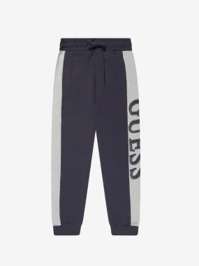 Guess Boys Logo Joggers in Navy