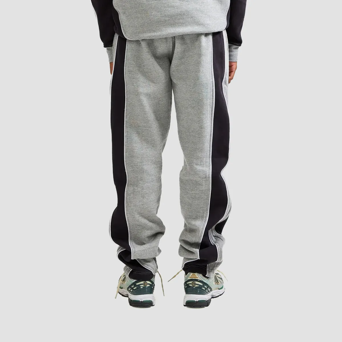 GVNMNT 2 Tone Panelled Sweatpants Grey/Black