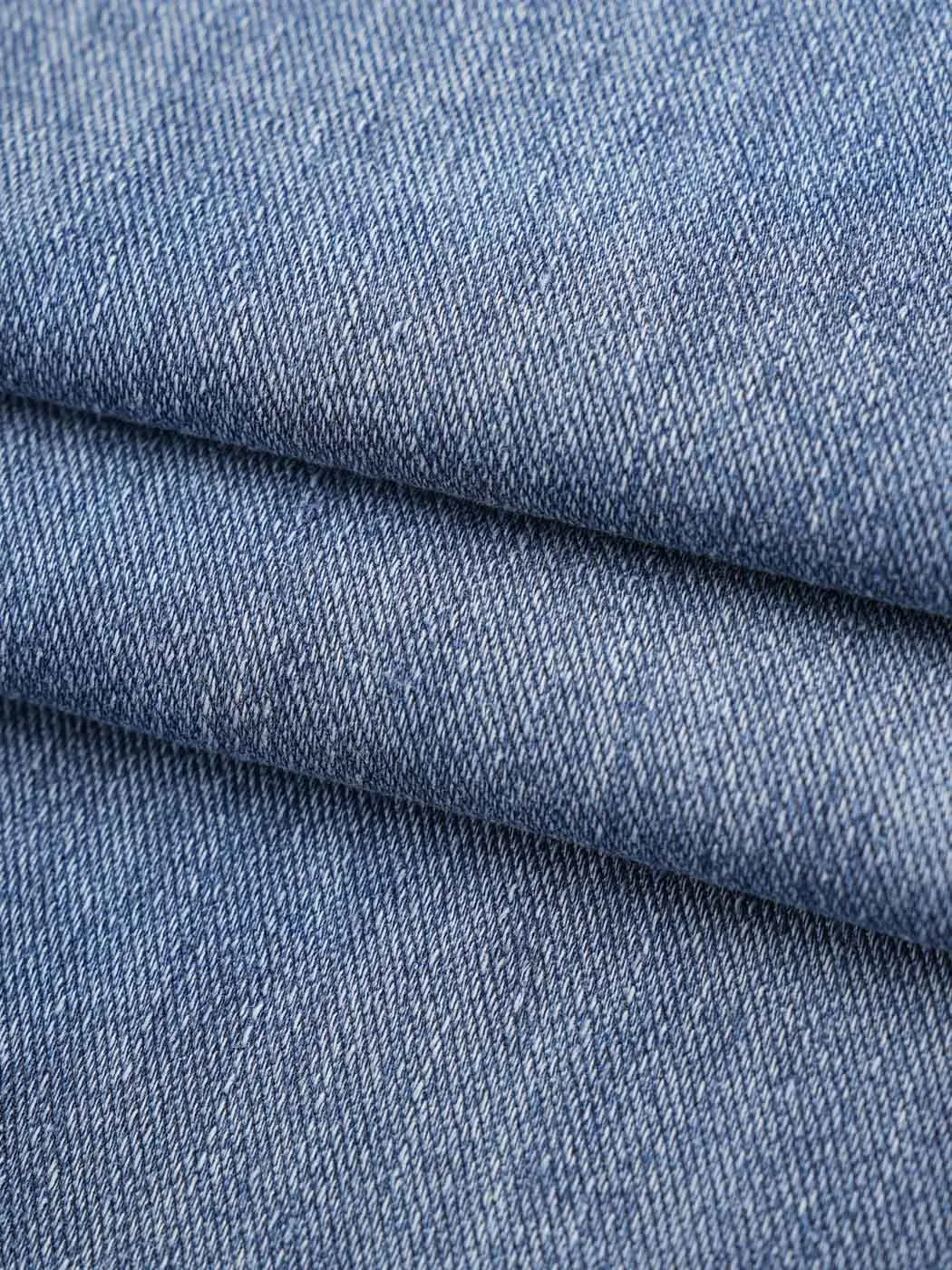 Hemp, Tencel & Recycled Poly with Stretch Knit Denim (KT8170D)