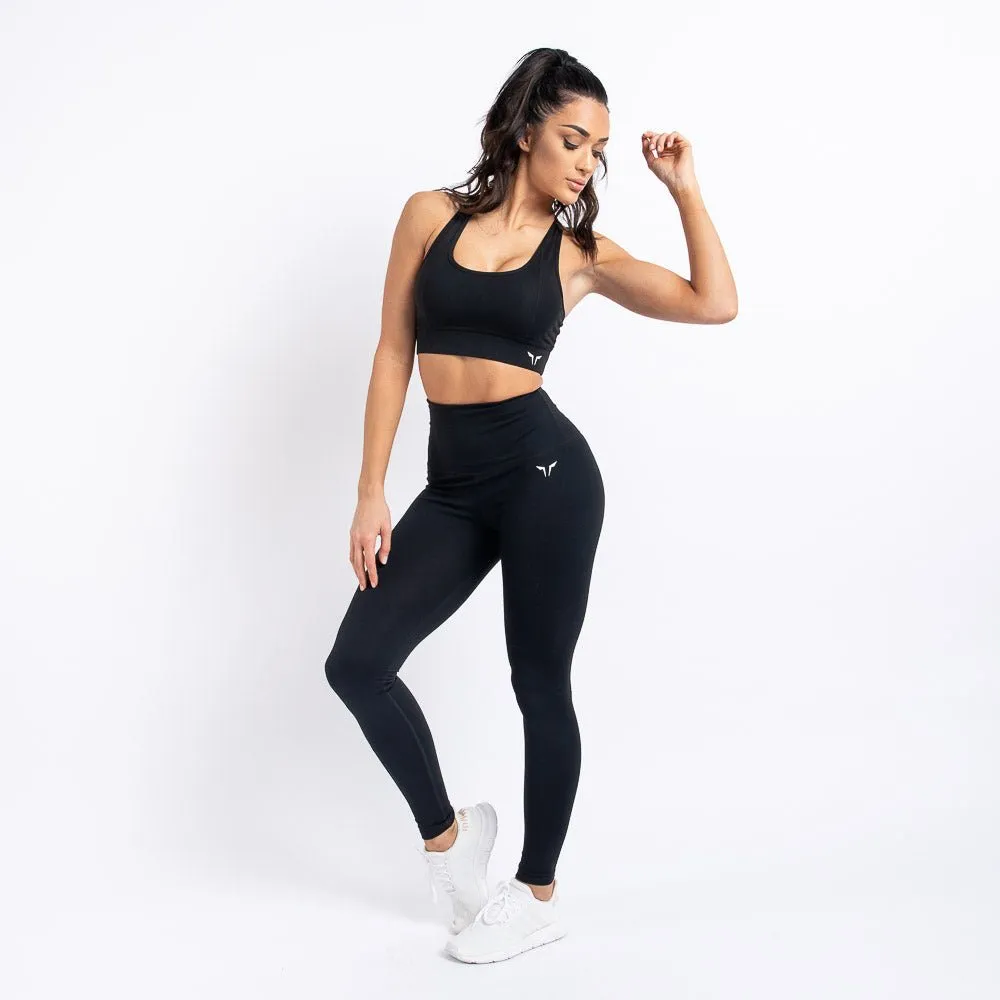 Hera High-Waisted Leggings - Black