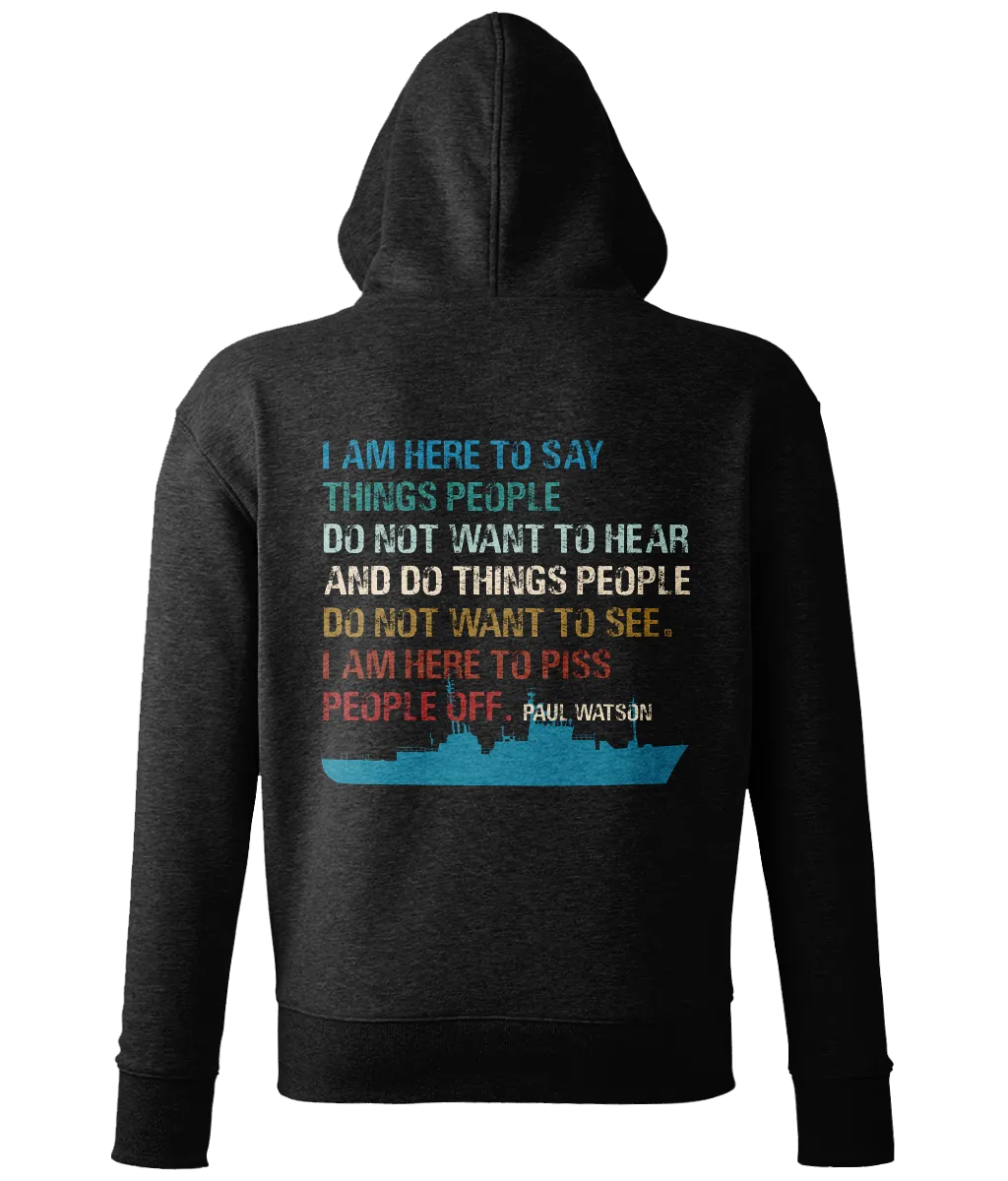 'Here To P*** People Off'  Unisex Hoodie