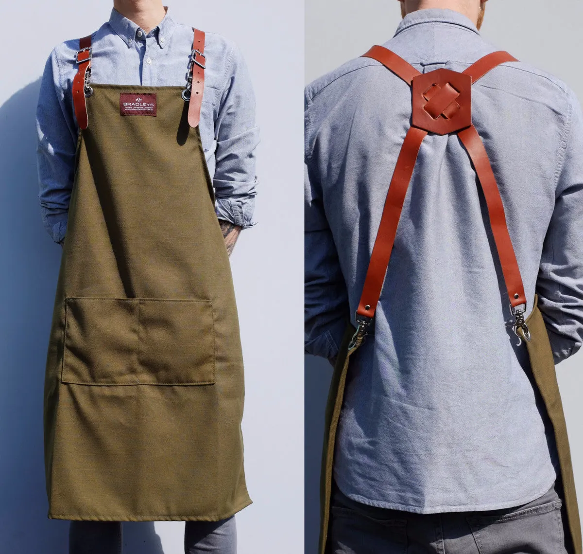 Heritage Utility Apron Khaki