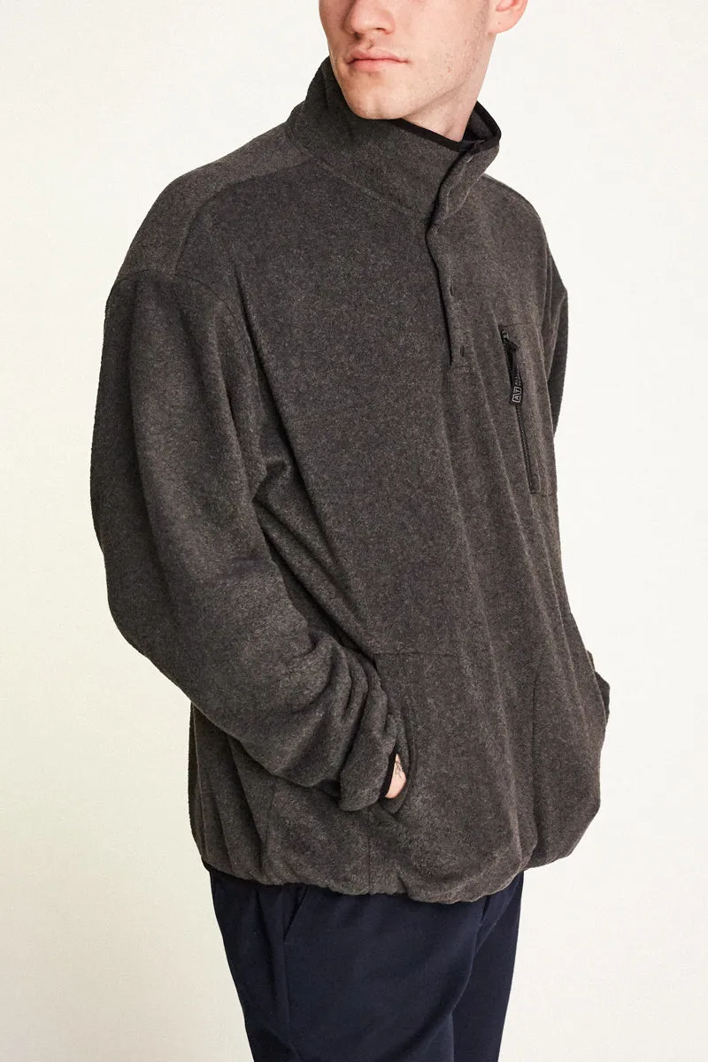 Higgins Pullover - Heather/Black