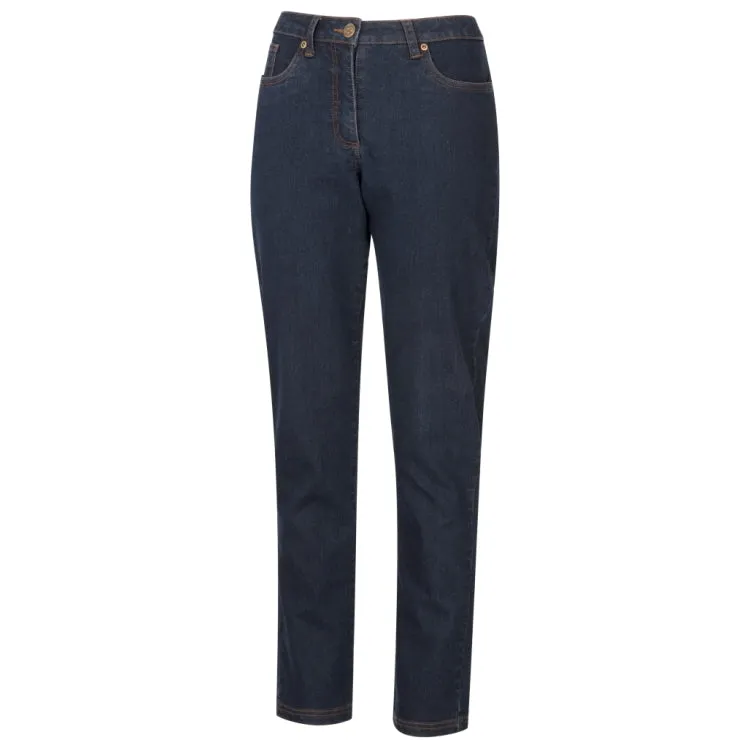 Hoggs of Fife Ladies Dee Stretch Denim Jeans - Indigo