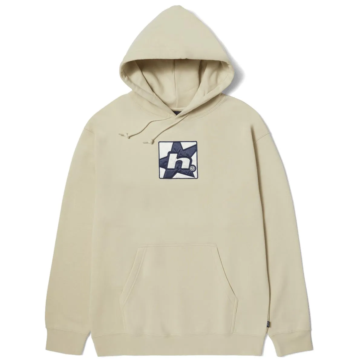 Huf H Star Hoodie - Stone