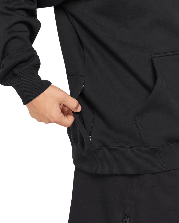 Iguchi Pullover Hoodie in Black