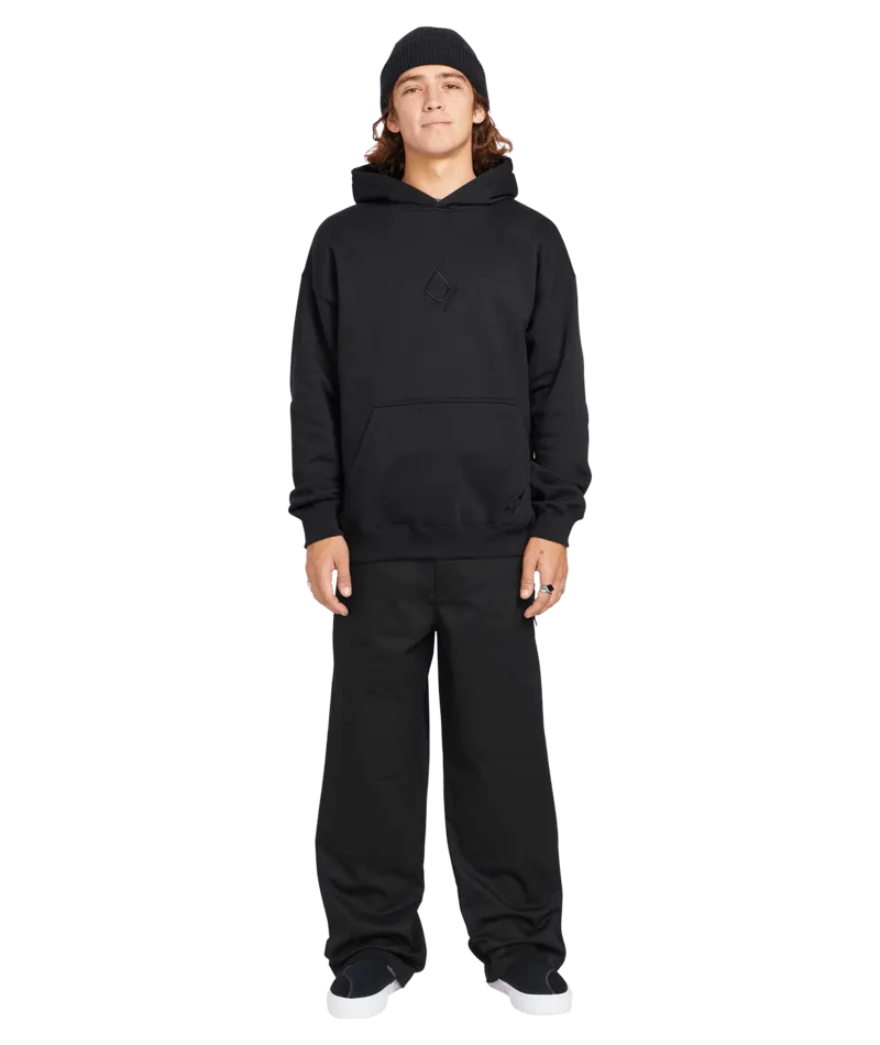 Iguchi Pullover Hoodie in Black