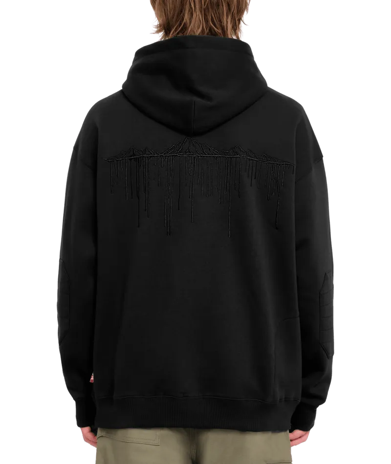 Iguchi Pullover Hoodie in Black