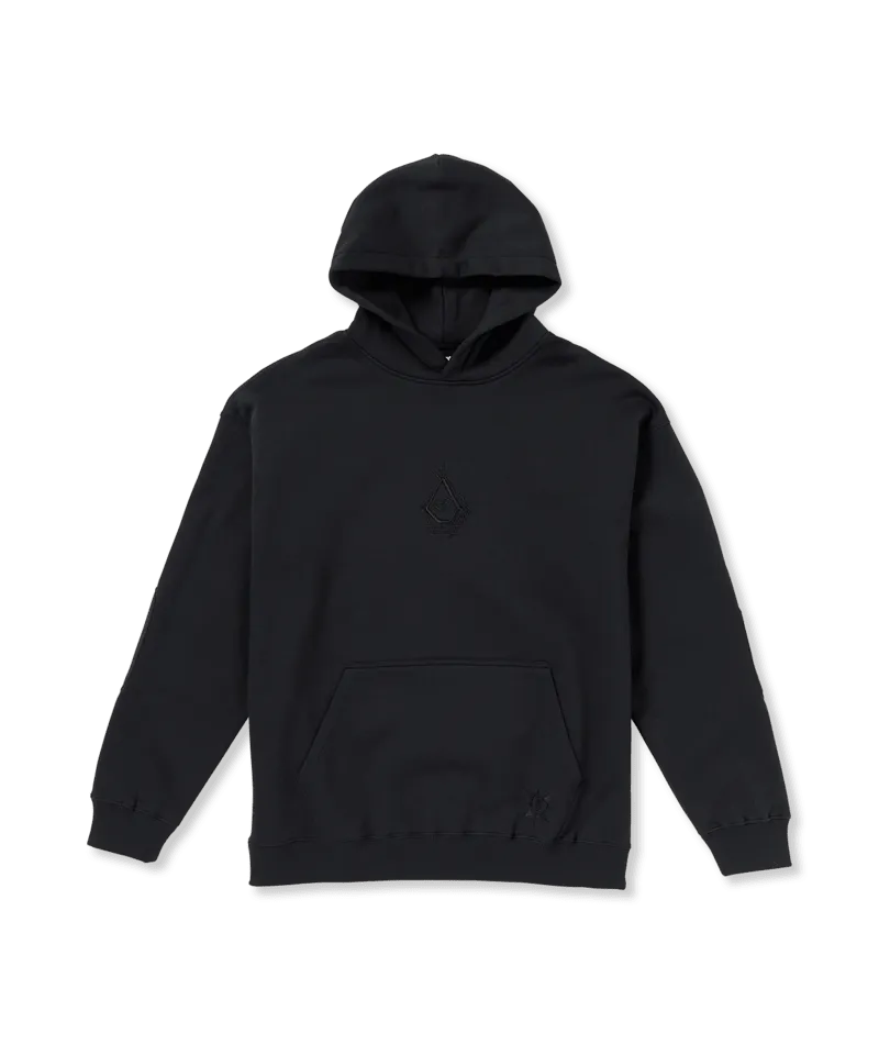 Iguchi Pullover Hoodie in Black