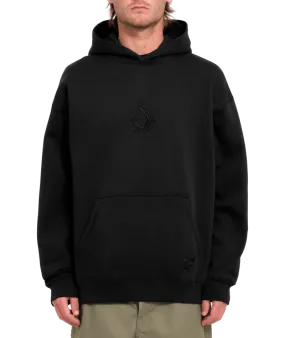 Iguchi Pullover Hoodie in Black