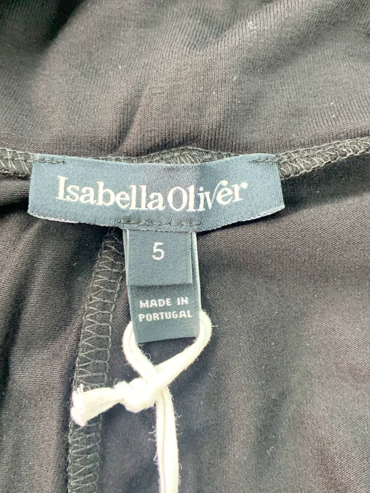 Isabella Oliver Black Willow Ecovero Maternity Leggings Size 5 UK 16-18