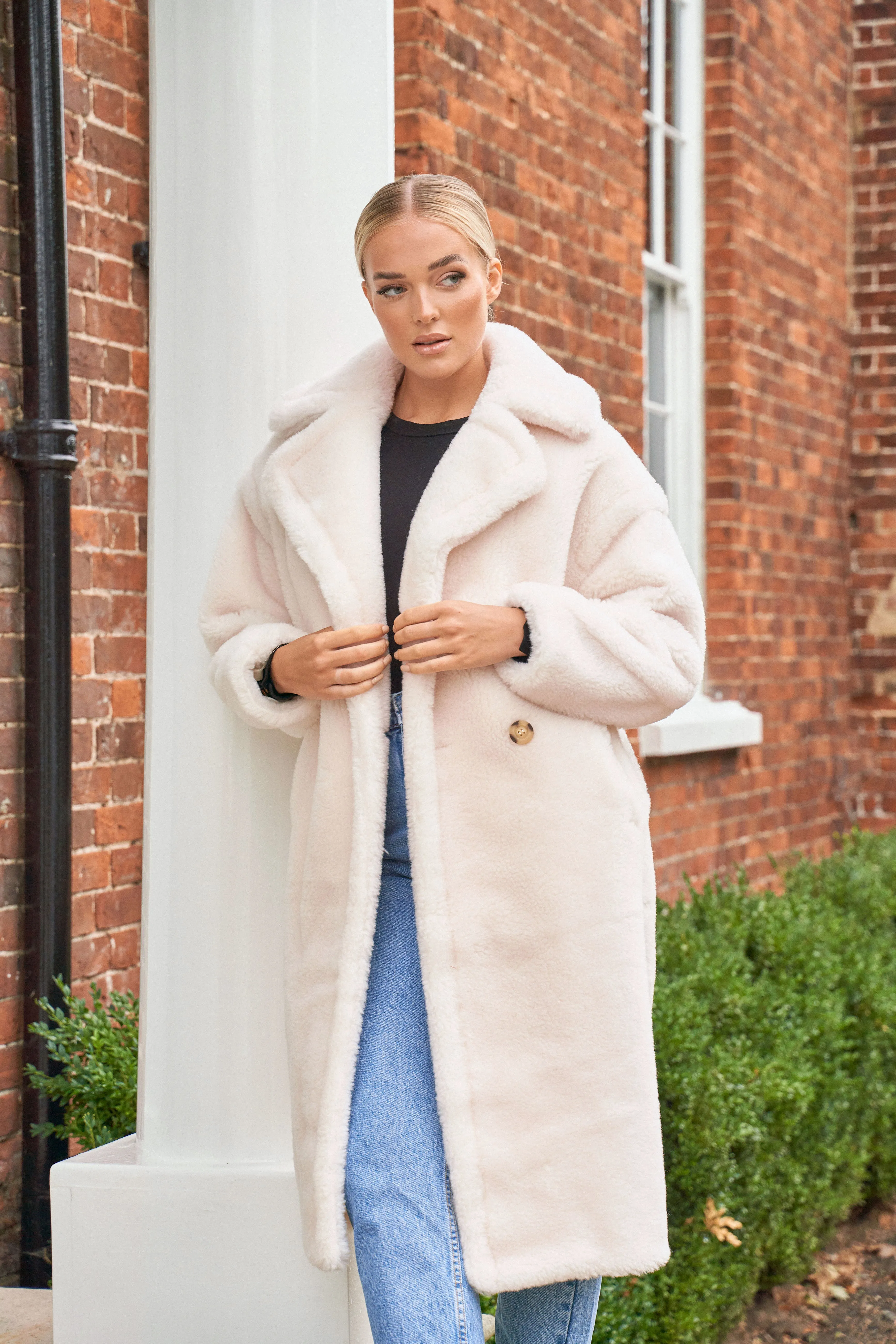 Ivory Teddy Coat