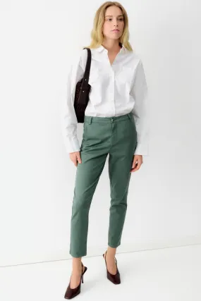 IVY-Karmey Chino - Dusty Steel Green