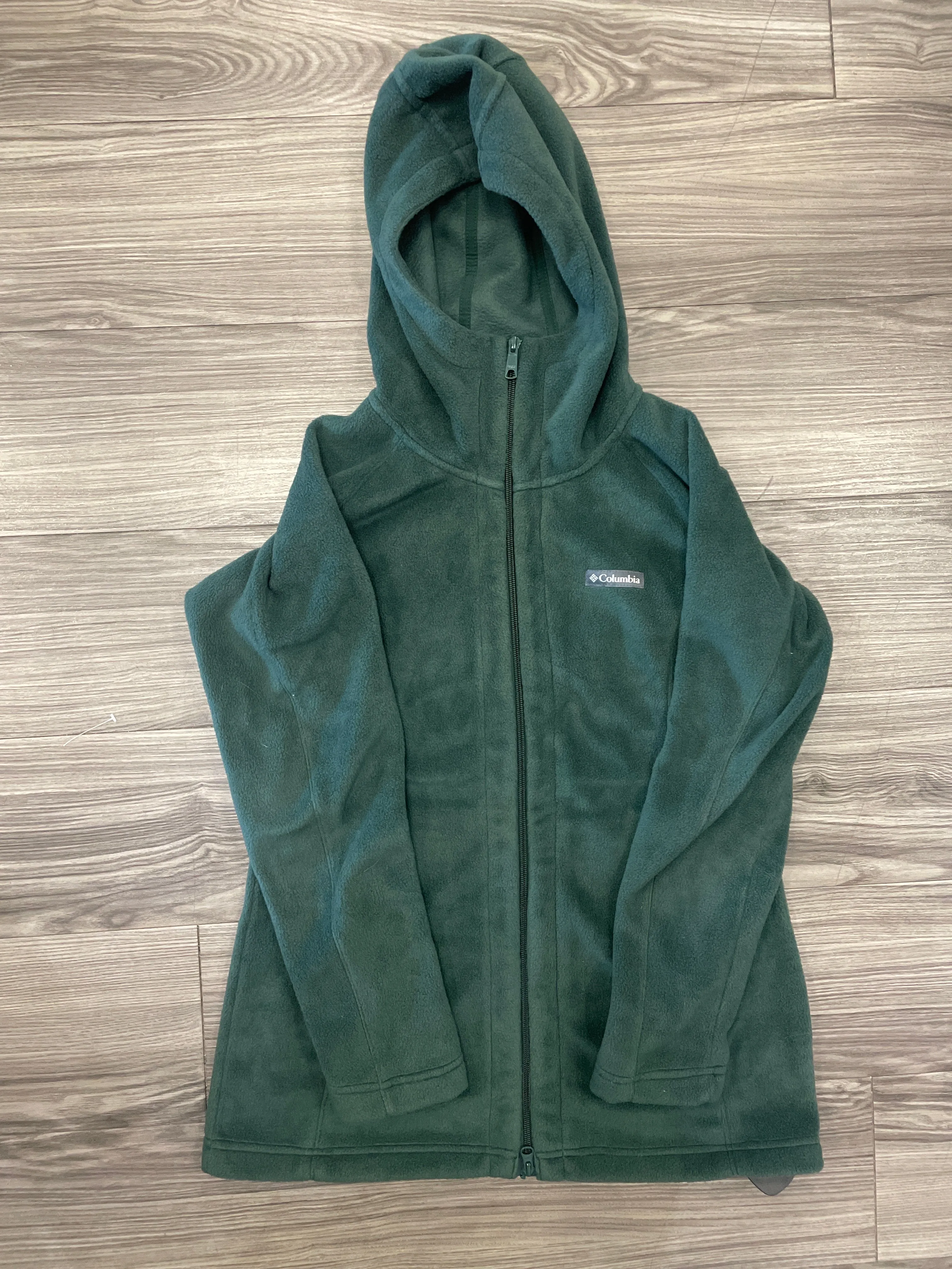 Jacket Fleece By Columbia In Green, Size: M