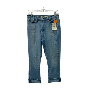 Jeans Cropped By Levis In Blue Denim, Size:2