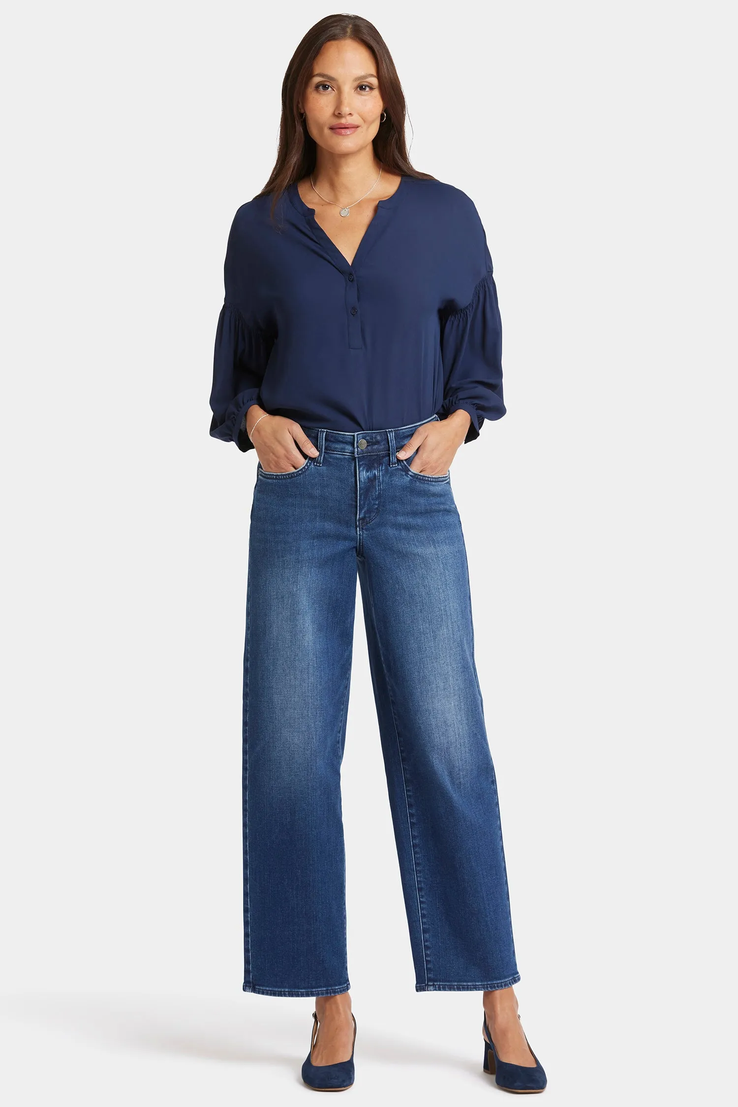 Jemma Barrel Jeans - Moonlight