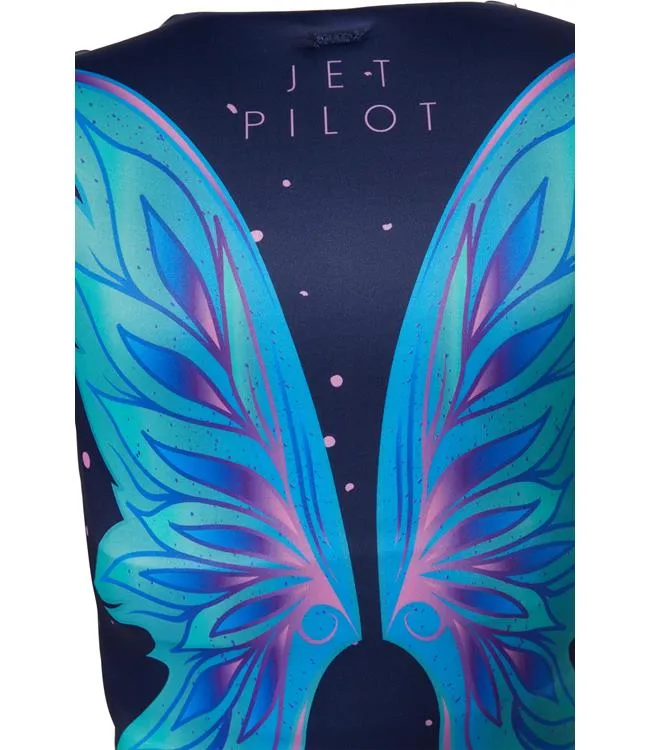 Jetpilot Wings Cause Girls Life Vest (2024) - Navy