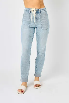 Judy Blue Reg/Plus High Waist Vintage Wash Joggers