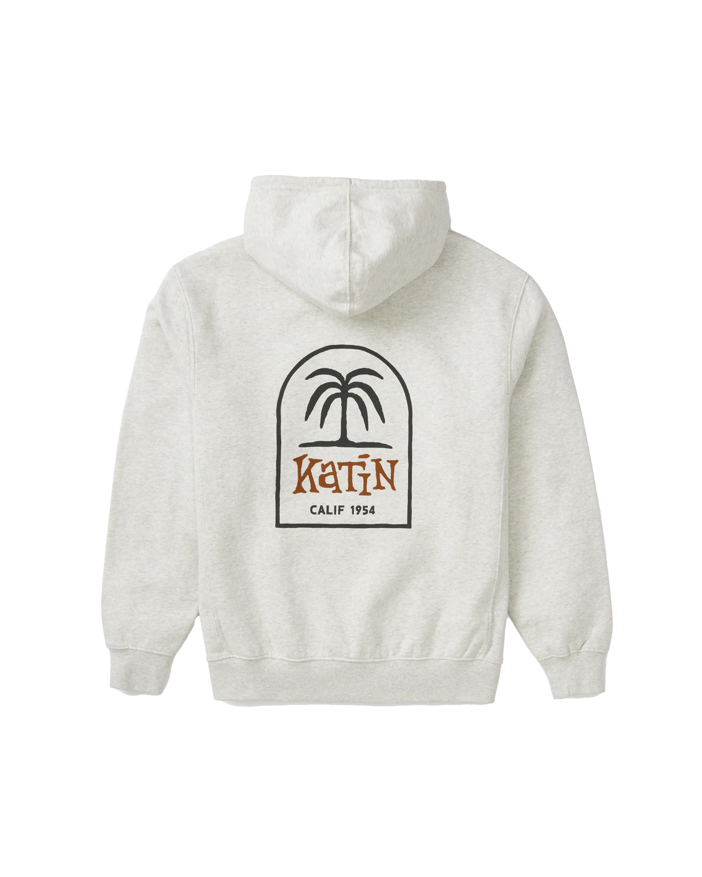 K-Palm Hoodie in Heather Gray