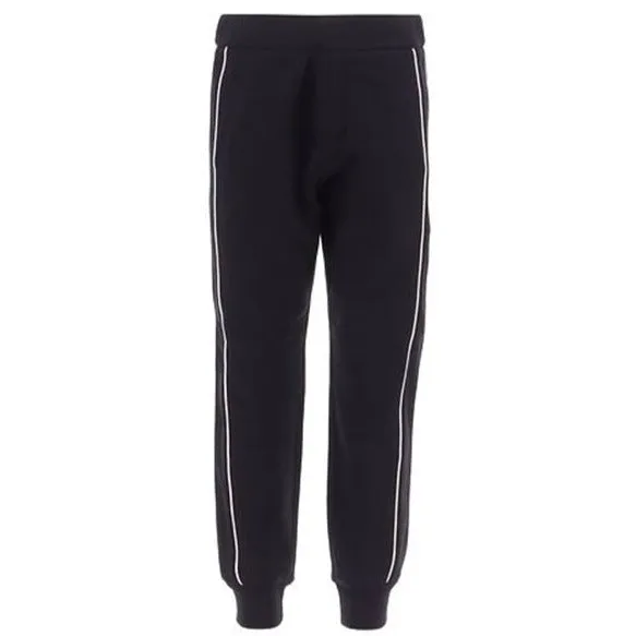 Kids Moncler Black Logo Sweatpants