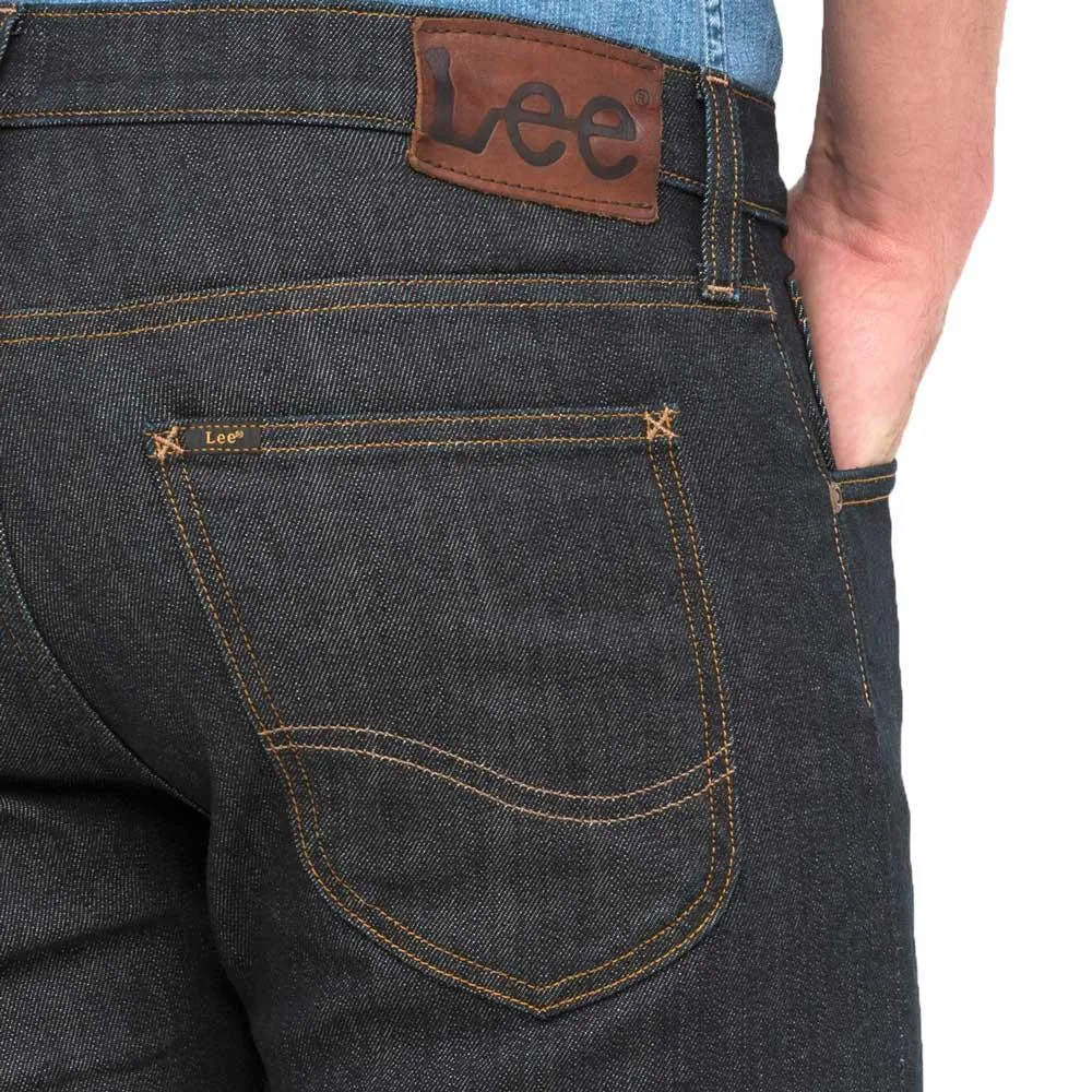 Lee Luke Slim Tapered Fit Denim Jeans - Blue Cause/Black