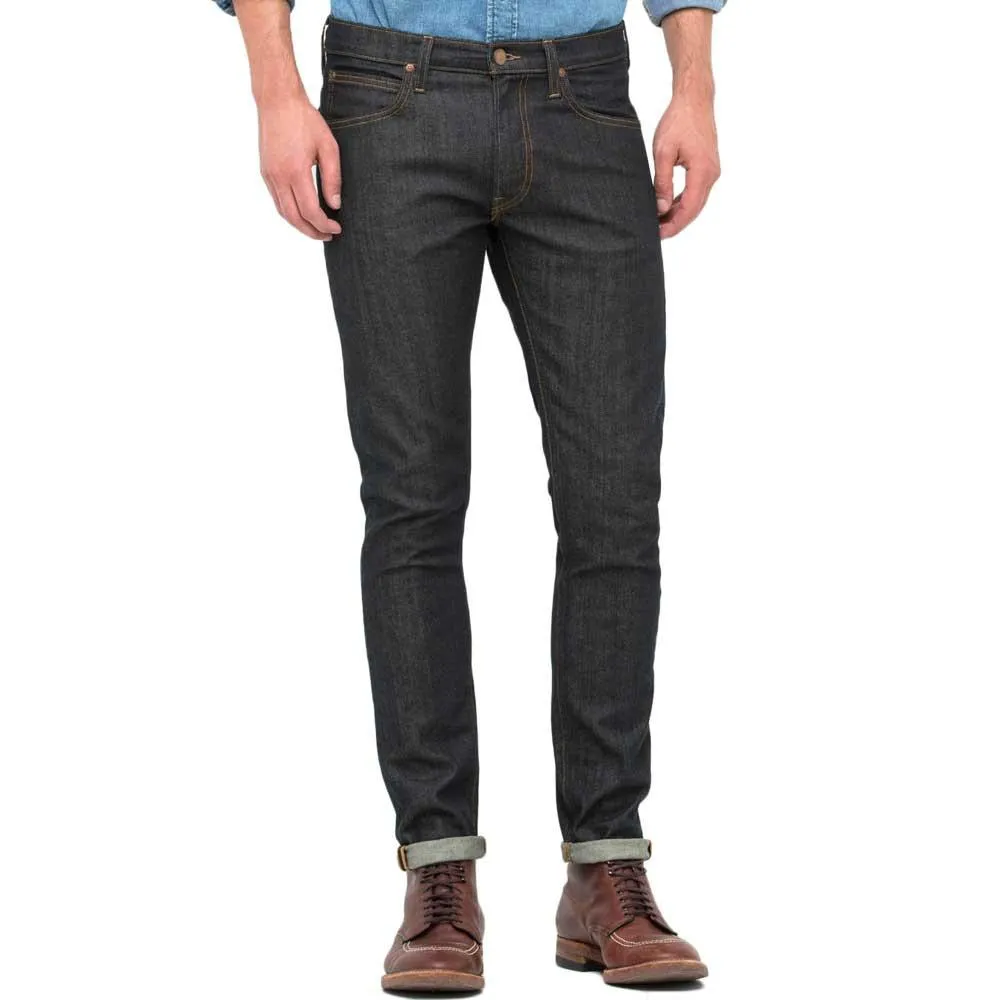 Lee Luke Slim Tapered Fit Denim Jeans - Blue Cause/Black