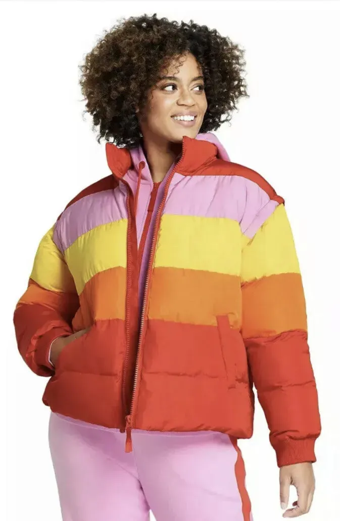 Lego Women's Puffer Jacket Red