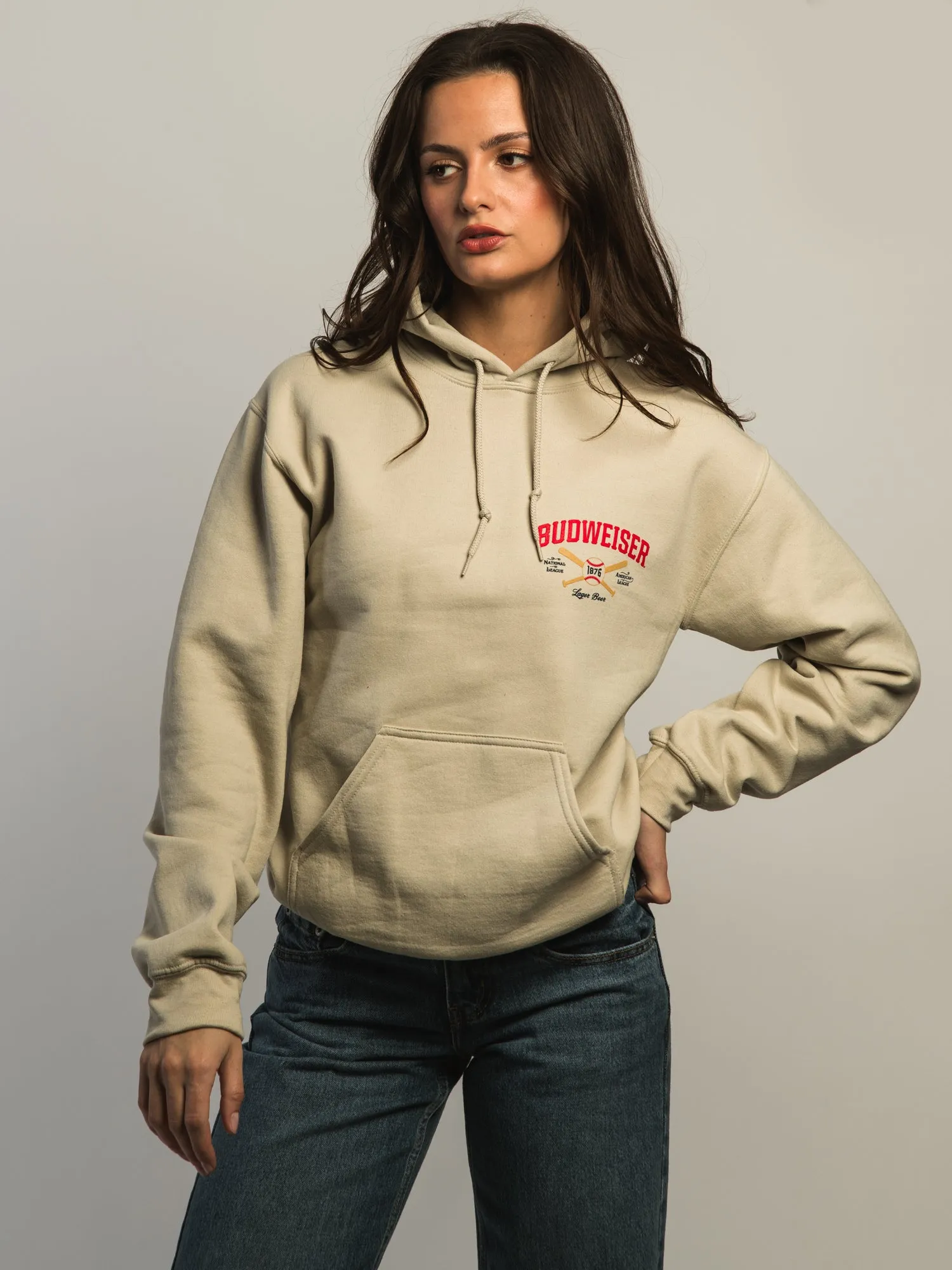 LICENSED BUDWEISER CLYDESDALE PULLOVER HOODIE