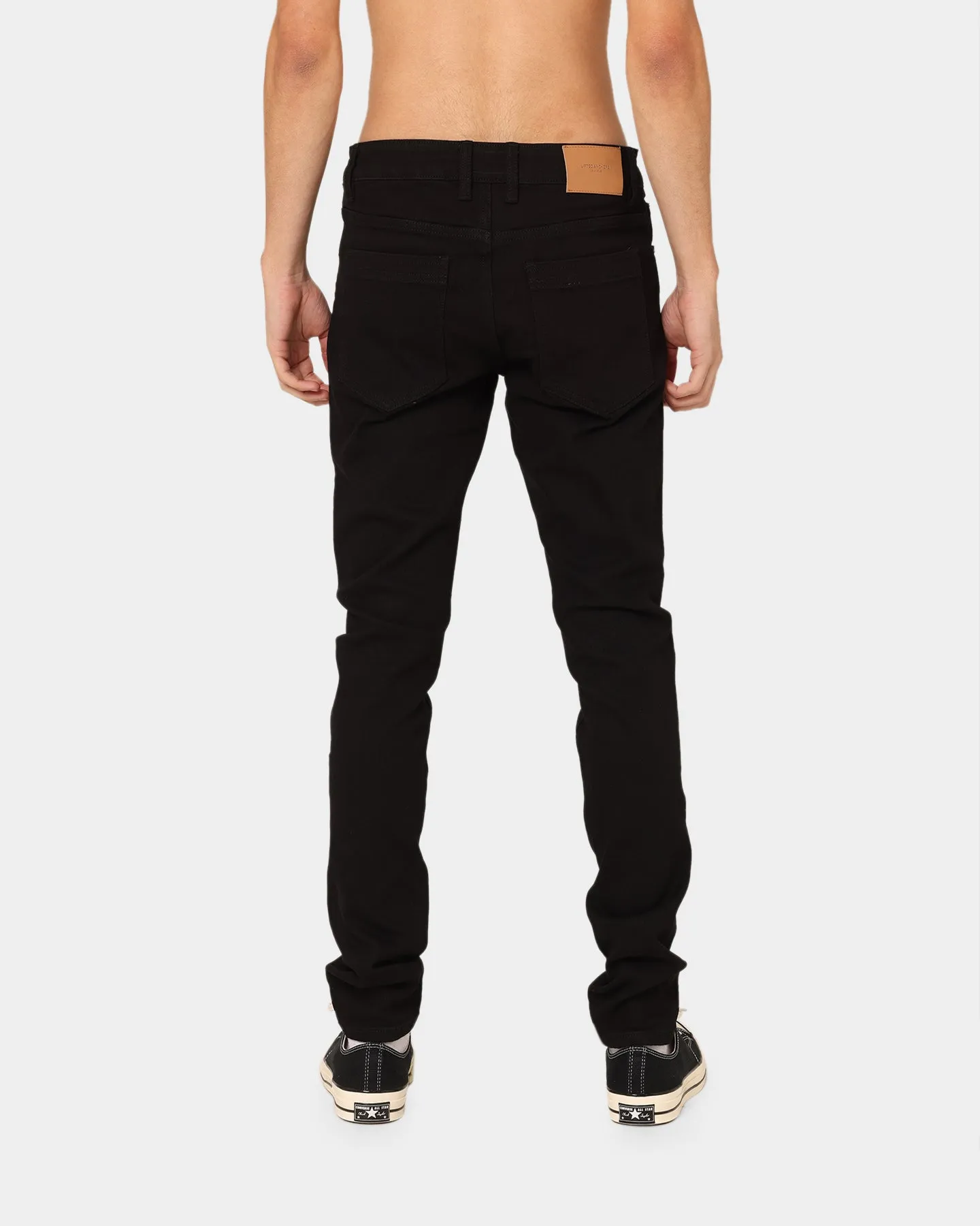 Lifted Anchors Tombstone Denim Jeans Black