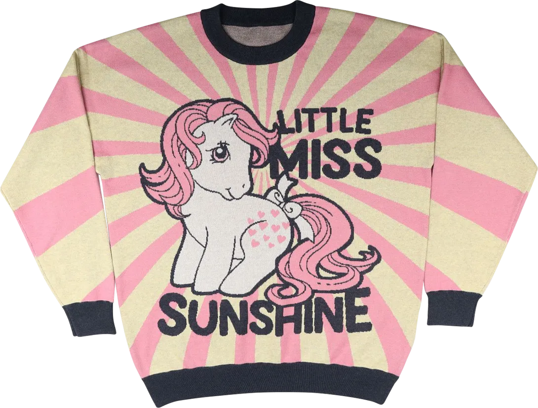 Little Miss Sunshine My Little Pony Knitted Sweater