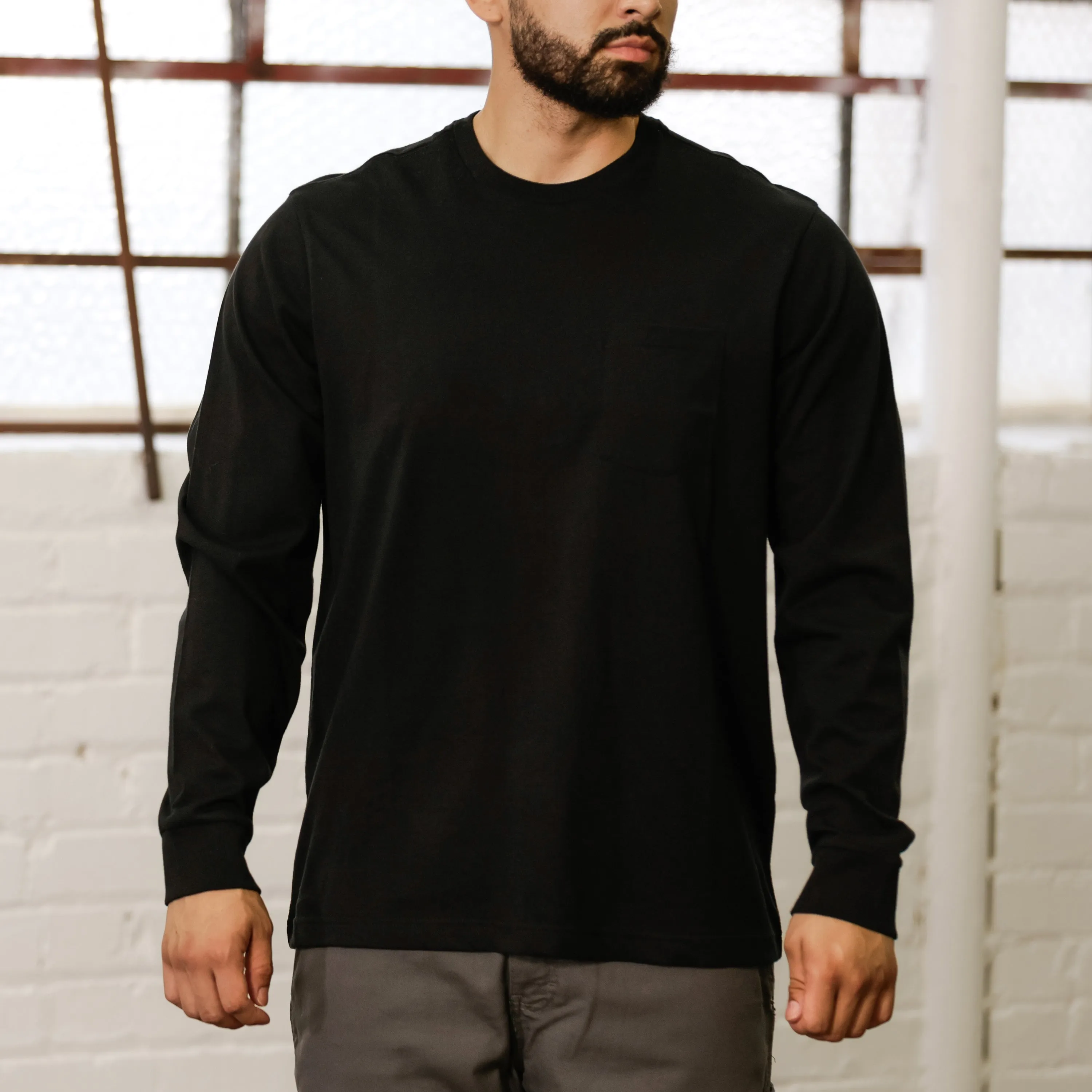 Long Sleeve Work Shirt - Mens