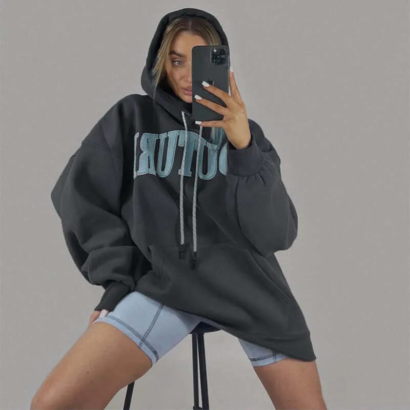 Long-sleeved Pullover Hoodie