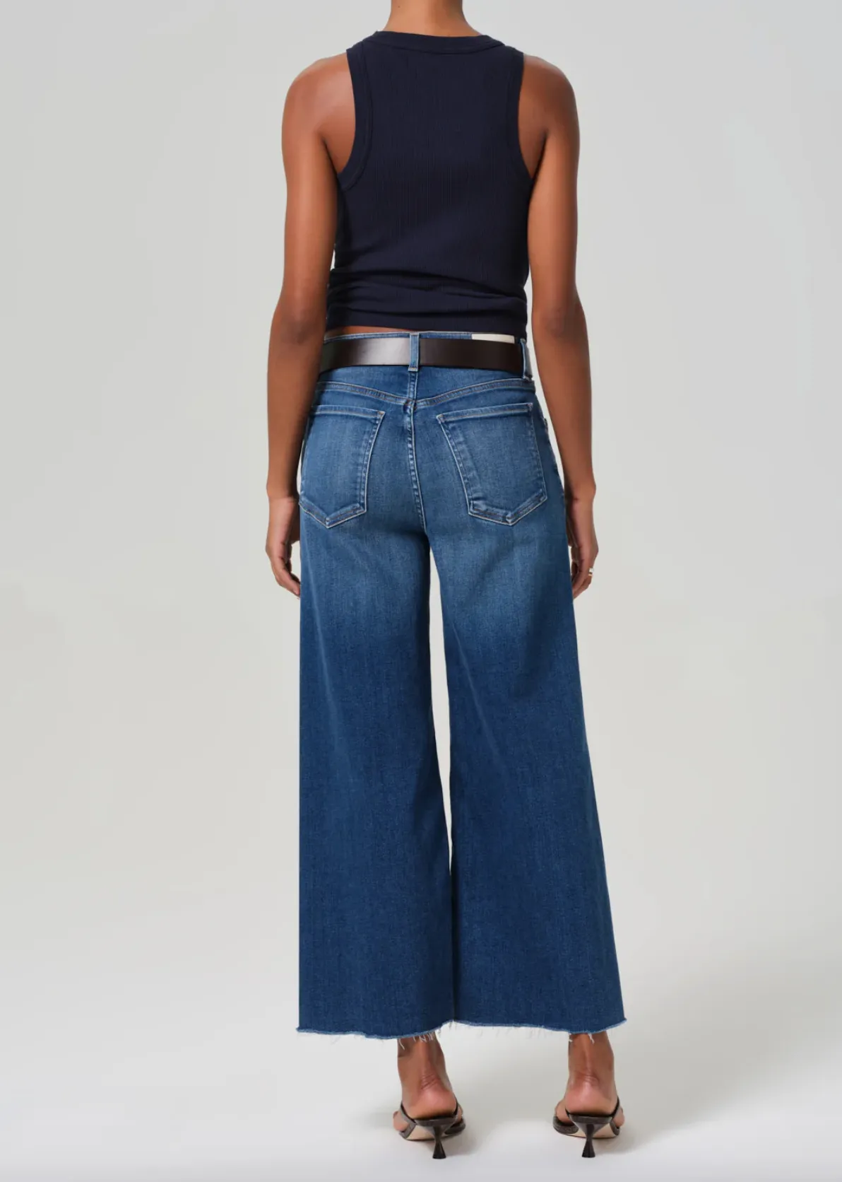 Lyra Wide-Leg Ambry Crop Jeans